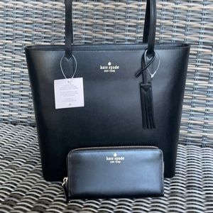 KATE SPADE JANA TOTE BLACK & Kate Spade jana large continental wallet